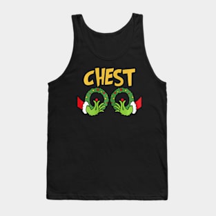 Funny Matching Chestnuts Couples Christmas Family Holiday Tank Top